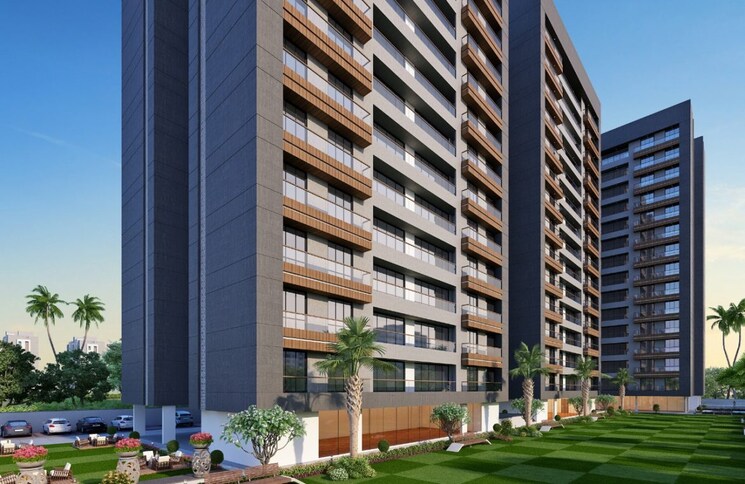 Exterior View, vesu 2 Bedroom 1310 Sq.Ft. Apartment In Vesu Surat 6331070