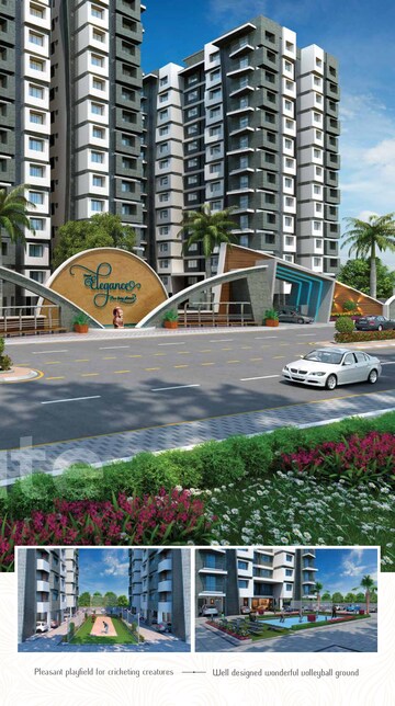 3 BHK Apartment – Exterior View View at Vesu - for Rent