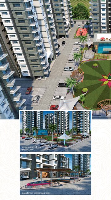 3 BHK Apartment – Exterior View View at Vesu - for Rent