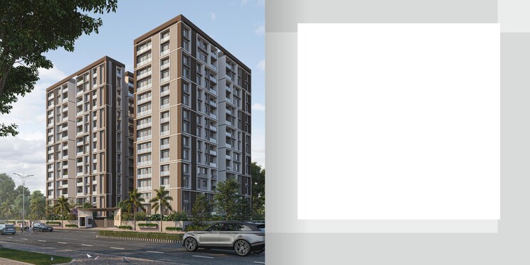Exterior View, althan 3 Bedroom 1800 Sq.Ft. Apartment In Althan Surat 6331258