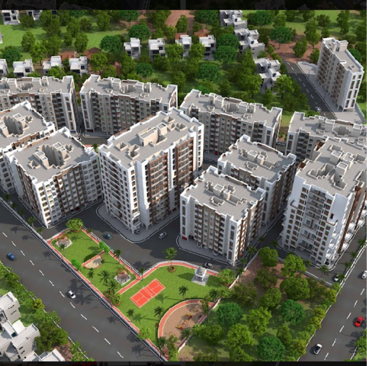 Master Plan, intercontinental-the-urbana 1 Bedroom 410 Sq.Ft. Apartment In Chakan Pune 6335284