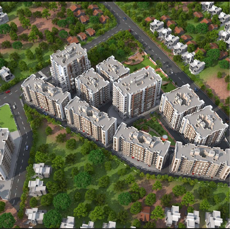 Master Plan, intercontinental-the-urbana 1 Bedroom 410 Sq.Ft. Apartment In Chakan Pune 6335284