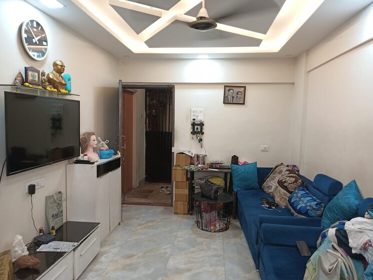 Living Room, progressive-mangal-krupa 1 Bedroom 600 Sq.Ft. Apartment In Kopar Khairane Navi Mumbai 6336644