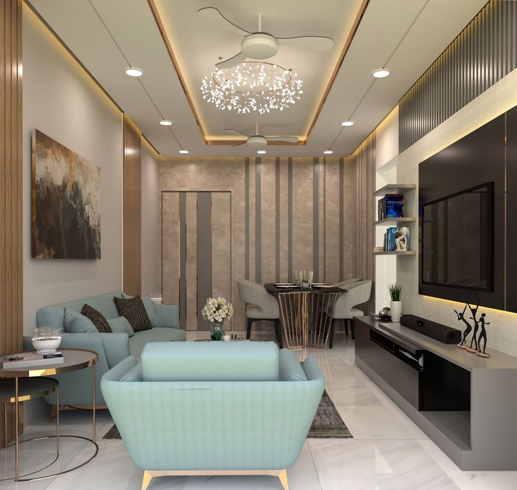 Master Bedroom, rustomjee-crown 3 Bedroom 1335 Sq.Ft. Builder Floor In Prabhadevi Mumbai 6337388