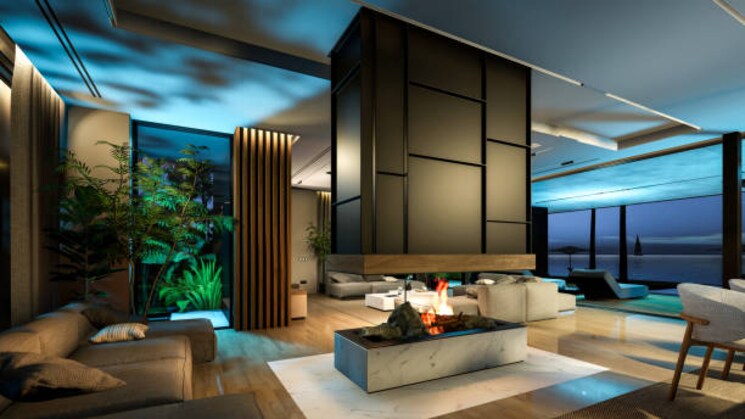 Living Room, dosti-estates 3 Bedroom 750 Sq.Ft. Apartment In Wadala East Mumbai 6339459
