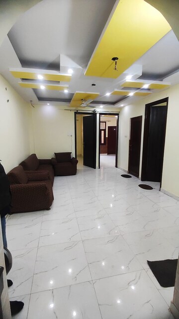 Living Room in 3 BHK Builder Floor at Dwarka Mor – for Rent
