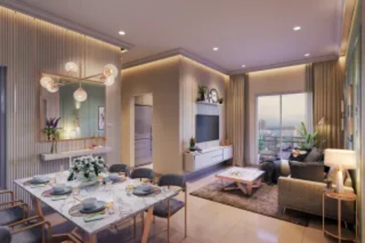 Living Room, kalpataru-vivant 2 Bedroom 618 Sq.Ft. Apartment In Jogeshwari East Mumbai 6351778