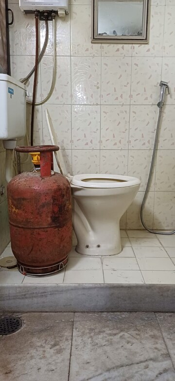 Bathroom in 2 BHK Apartment at Shree Rajlaxmi Park, Kalwa – for Sale
