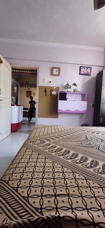 Bedroom in 2 BHK Apartment at Shree Rajlaxmi Park, Kalwa – for Sale