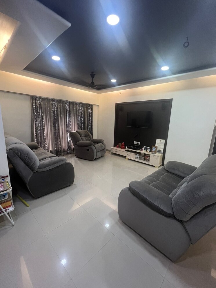 Living Room, nandivardhan-everest 4 Bedroom 2035 Sq.Ft. Apartment In Kolshet Thane 6353578