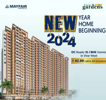 1 BHK Apartment For Resale in Mayfair Virar Gardens Virar West Mumbai  6356475