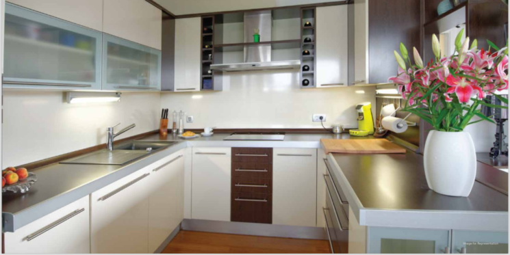 Kitchen, wadhwa-magnolia-cluster-3 3 Bedroom 3000 Sq.Ft. Villa In Old Panvel Navi Mumbai 6356725