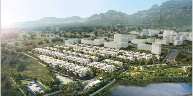 Exterior View, wadhwa-magnolia-cluster-3 4 Bedroom 2335 Sq.Ft. Villa In Old Panvel Navi Mumbai 6356741