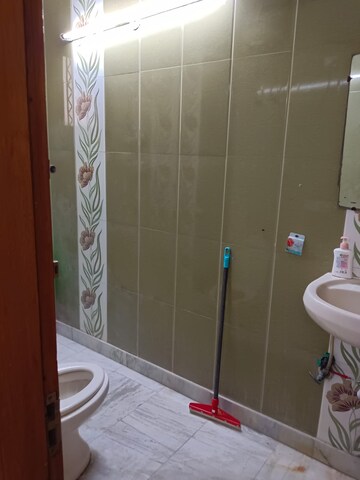 Bathroom in 2 BHK Builder Floor at Lajpat Nagar – for Rent