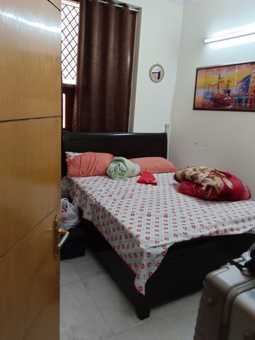 Bedroom in 2 BHK Builder Floor at Lajpat Nagar – for Rent