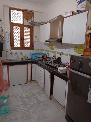 Kitchen in 2 BHK Builder Floor at Lajpat Nagar – for Rent