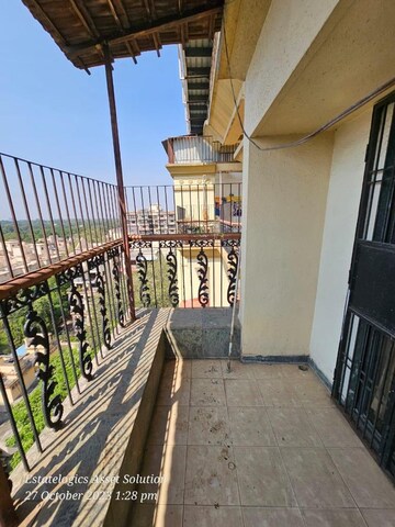 Balcony in 3 BHK Penthouse at Green Valley CHS, Wanwadi – for Sale