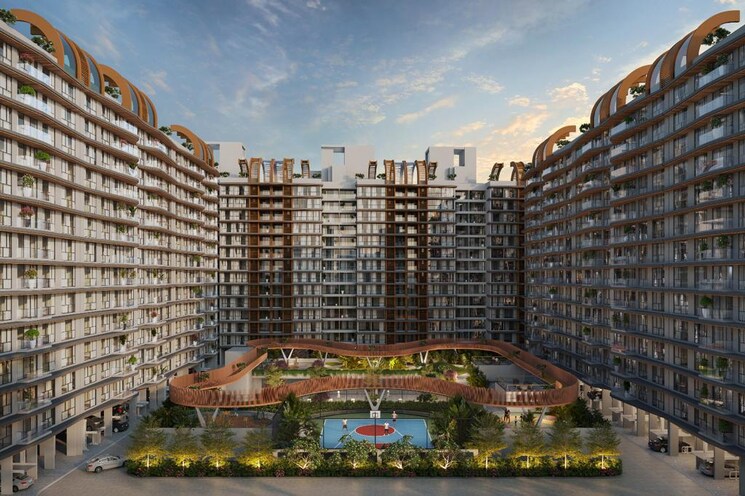 Exterior View, delta-palmbeach 4 Bedroom 3800 Sq.Ft. Apartment In Sector 46a Nerul Navi Mumbai 6359489