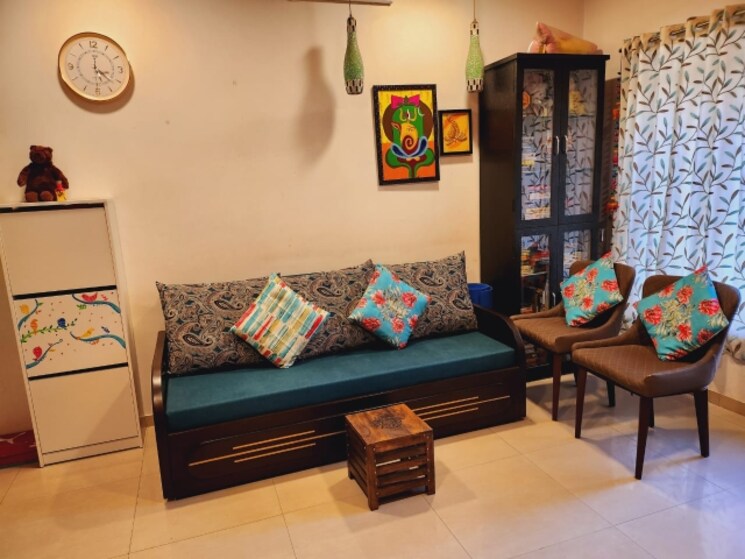Living Room, dosti-vihar 1 Bedroom 415 Sq.Ft. Apartment In Samata Nagar Thane 6361693