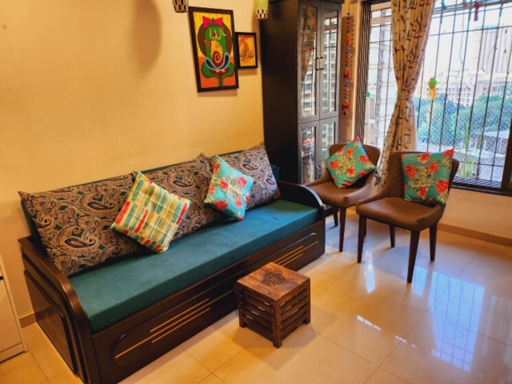 Living Room, dosti-vihar 1 Bedroom 415 Sq.Ft. Apartment In Samata Nagar Thane 6361693