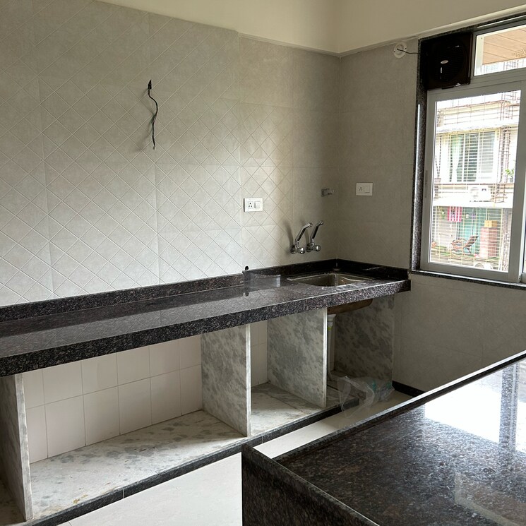 Kitchen, harshail-eternia-apartment 3 Bedroom 1100 Sq.Ft. Apartment In Goregaon East Mumbai 6364382