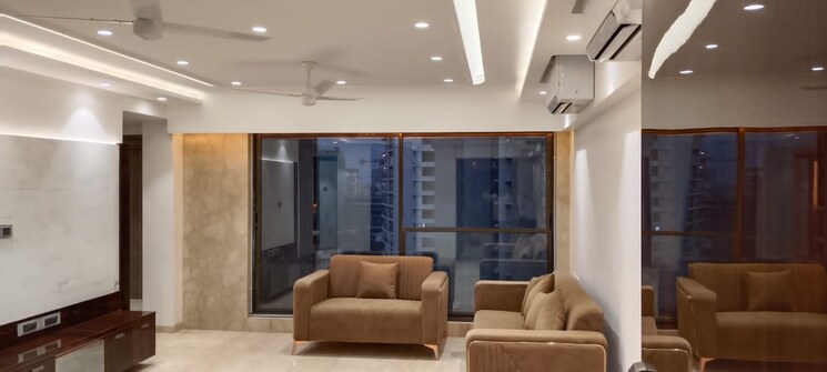 Living Room, juhu 3 Bedroom 1700 Sq.Ft. Apartment In Juhu Mumbai 6364565