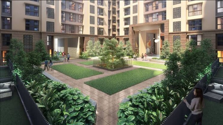 Garden, lodha-sterling 2 Bedroom 811 Sq.Ft. Apartment In Kolshet Road Thane 6367702