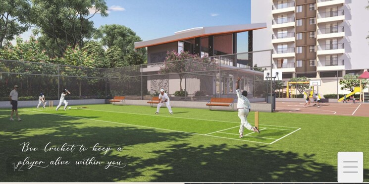 Garden, silver-gardenia 3 Bedroom 1003 Sq.Ft. Apartment In Moshi Pune 6368488