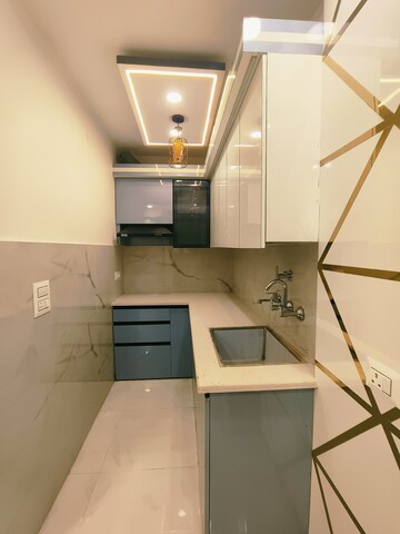 Kitchen in 2 BHK Builder Floor at Dwarka Mor – for Sale
