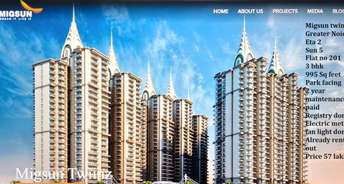 3 BHK Apartment For Resale in Migsun Twinz Gn Sector Eta ii Greater Noida 6372751