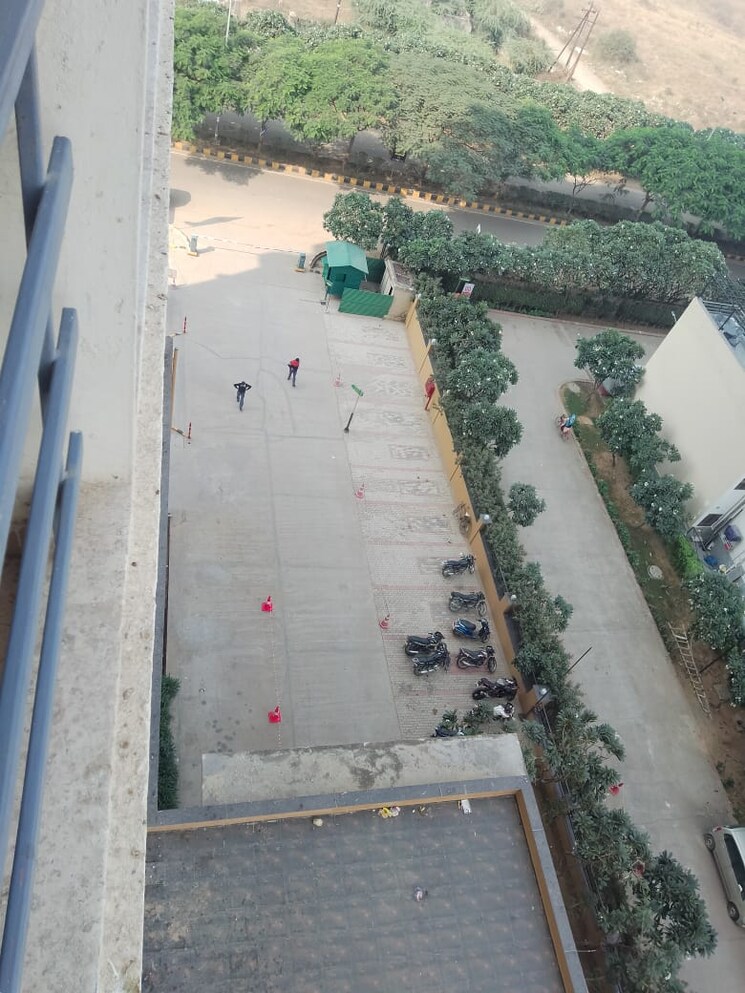 Balcony, paramount-golfforeste Studio 435 Sq.Ft. Apartment In Zeta I Greater Noida Greater Noida 6374532