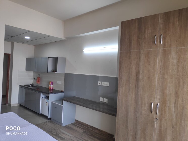Kitchen, paramount-golfforeste Studio 435 Sq.Ft. Apartment In Zeta I Greater Noida Greater Noida 6374532