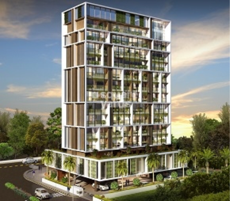 Exterior View, greenscape-the-residence 3 Bedroom 1950 Sq.Ft. Apartment In Nerul Navi Mumbai 6377006