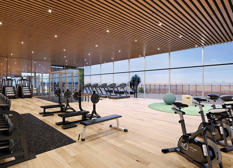 Gym, tribeca-yoo-one 3 Bedroom 1574 Sq.Ft. Apartment In Nibm Pune 6377484