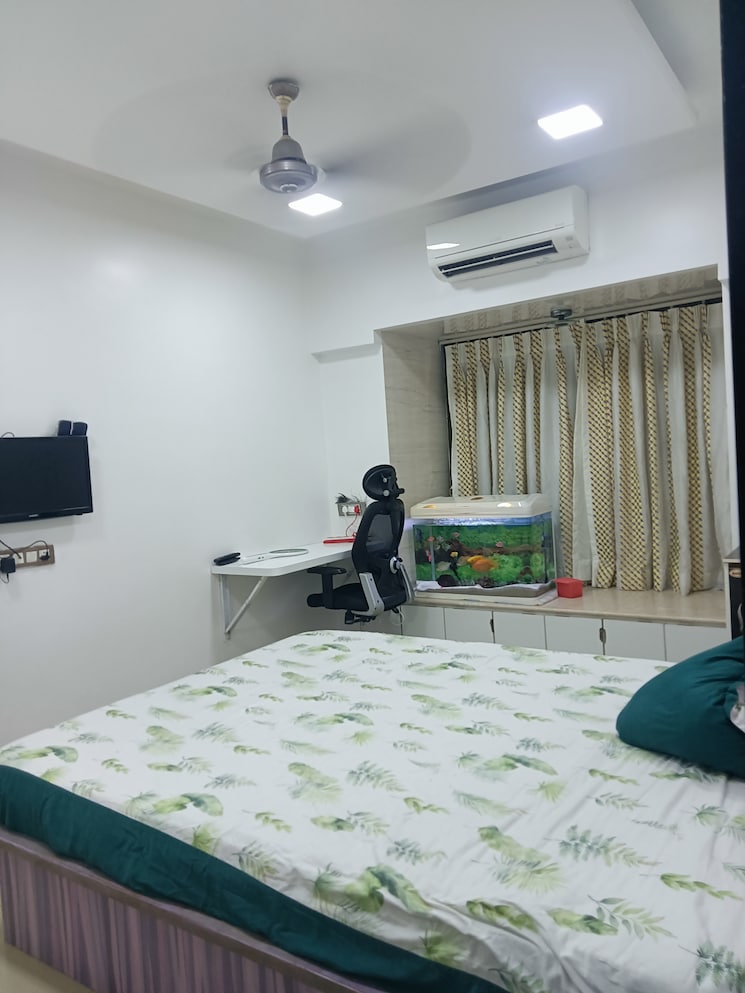 Bedroom, dynamic-panchsheel-heights 3 Bedroom 1100 Sq.Ft. Apartment In Kandivali West Mumbai 6390354