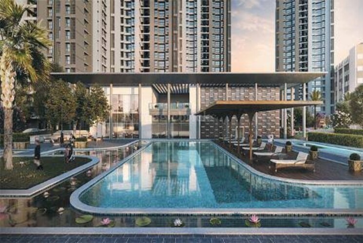 Swimming Pool, godrej-nirvaan 2 Bedroom 630 Sq.Ft. Apartment In Themghar Thane 6395714