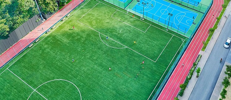 Garden, lodha-amara 1 Bedroom 446 Sq.Ft. Apartment In Kolshet Road Thane 6395822