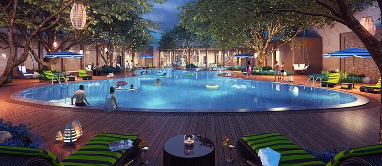 Swimming Pool, lodha-amara 3 Bedroom 830 Sq.Ft. Apartment In Kolshet Road Thane 6395958