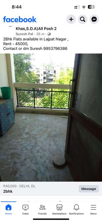 2 BHK Builder Floor For Resale in Lajpat Nagar ii Delhi 6398301