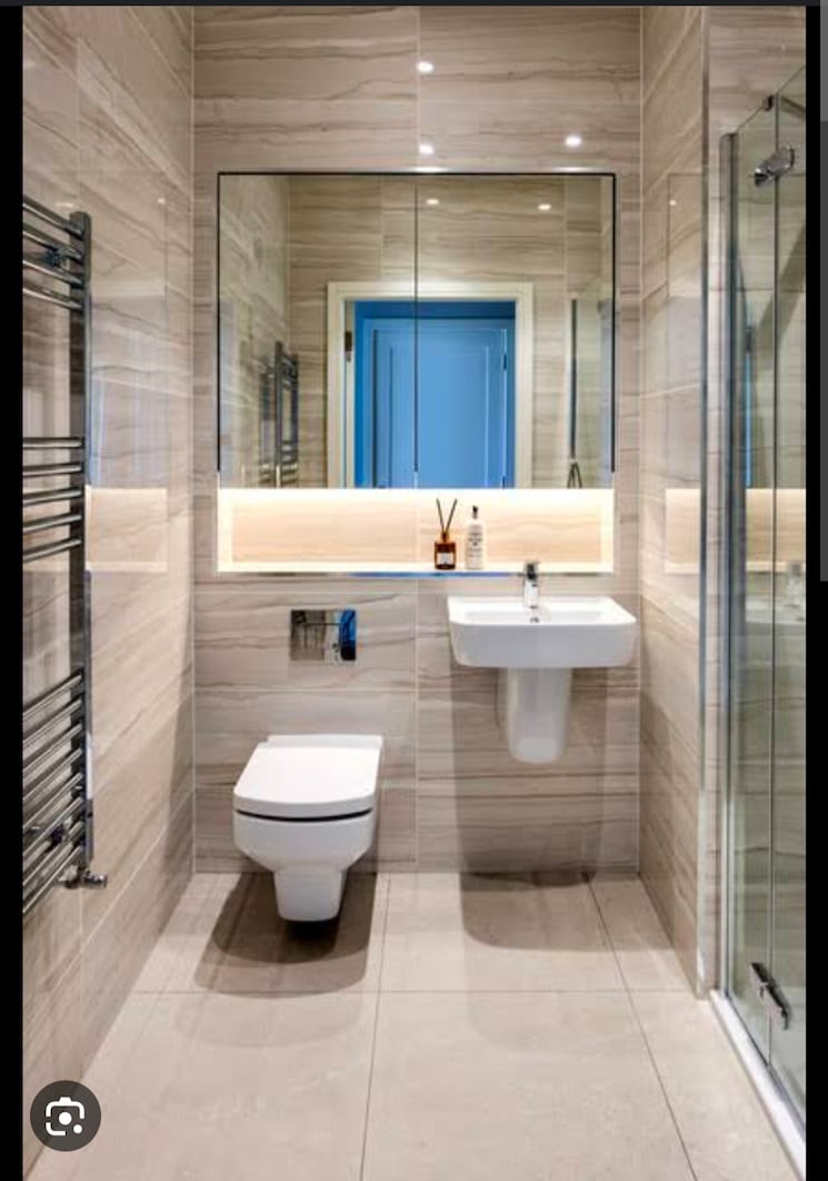 Bathroom, godrej-five-gardens 3 Bedroom 1410 Sq.Ft. Apartment In Matunga East Mumbai 6404508