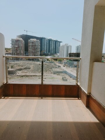 Balcony in 2 BHK Apartment at Shree Tirupati Maple Tower, Kondhwa – for Rent