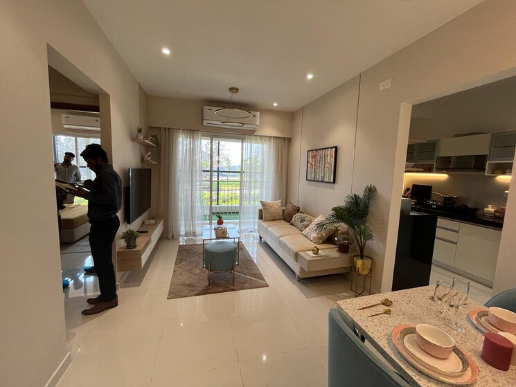 Living Room, godrej-riviera 1 Bedroom 413 Sq.Ft. Apartment In Ambivali Thane 6407616