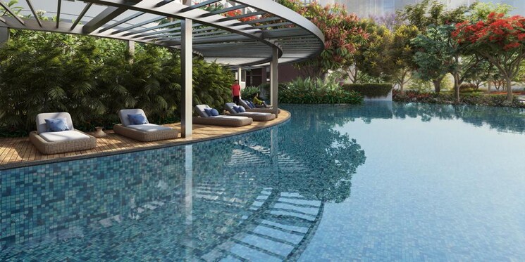 Swimming Pool, godrej-riviera 1 Bedroom 413 Sq.Ft. Apartment In Ambivali Thane 6407616