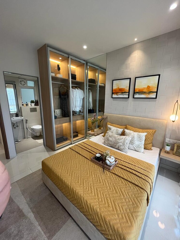 Bedroom, godrej-riviera 2 Bedroom 502 Sq.Ft. Apartment In Ambivali Thane 6407617