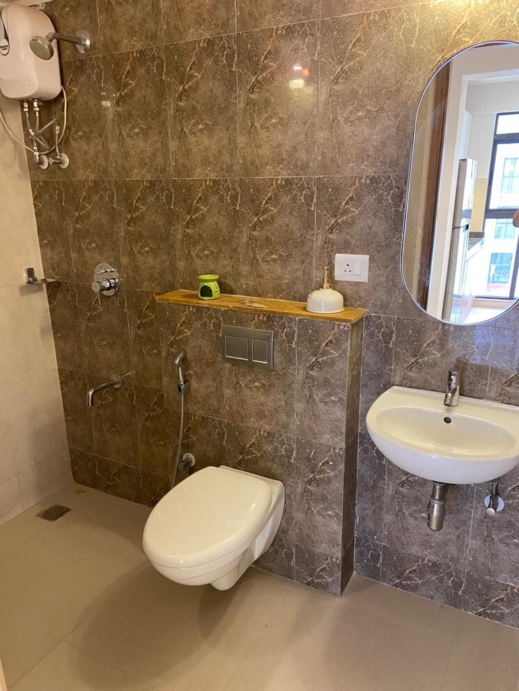 Bathroom, godrej-riviera 2 Bedroom 502 Sq.Ft. Apartment In Ambivali Thane 6407617