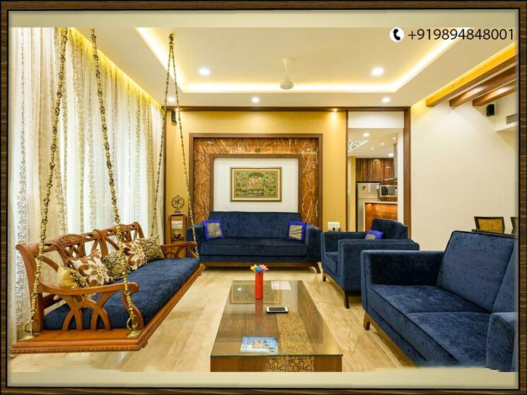 Living Room, vijay-orion-ii 4 Bedroom 2150 Sq.Ft. Apartment In Ghodbunder Road Thane 6410032
