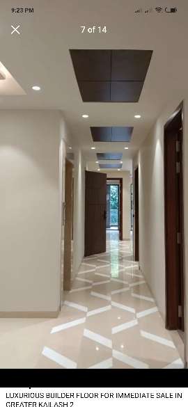 4 BHK Builder Floor For Resale in RWA Greater Kailash 1 Greater Kailash I Delhi  6411987