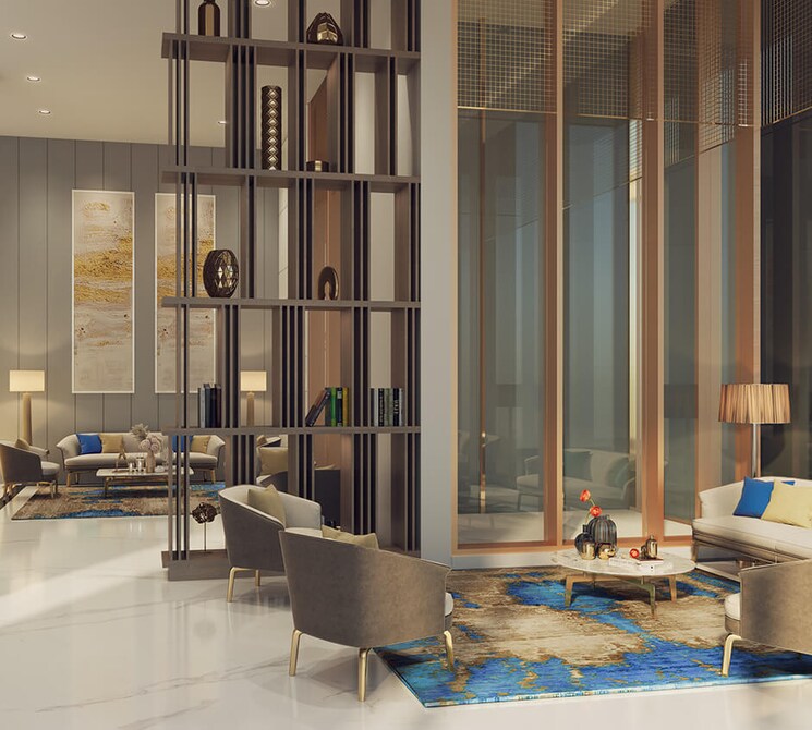 Living Room, runwal-code-name-enchanted 1 Bedroom 355 Sq.Ft. Apartment In Kolshet Thane 6416099
