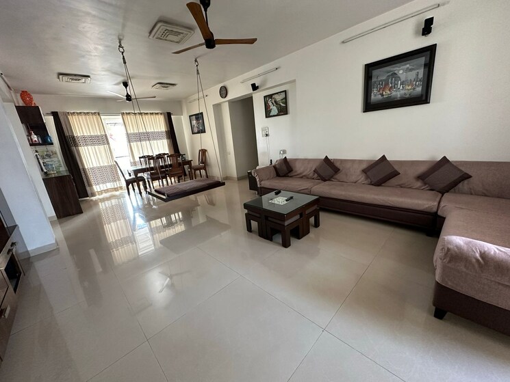 Living Room, giriraj-heights-chs 4 Bedroom 2000 Sq.Ft. Apartment In Kolshet Thane 6418998