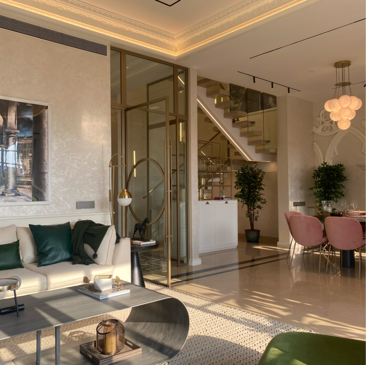 Living Room, lodha-villa-royale-palava 4 Bedroom 2500 Sq.Ft. Villa In Dombivli East Thane 6419270